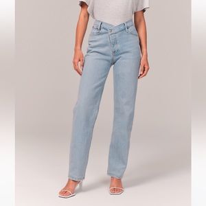 Abercrombie High Rise Dad Jean